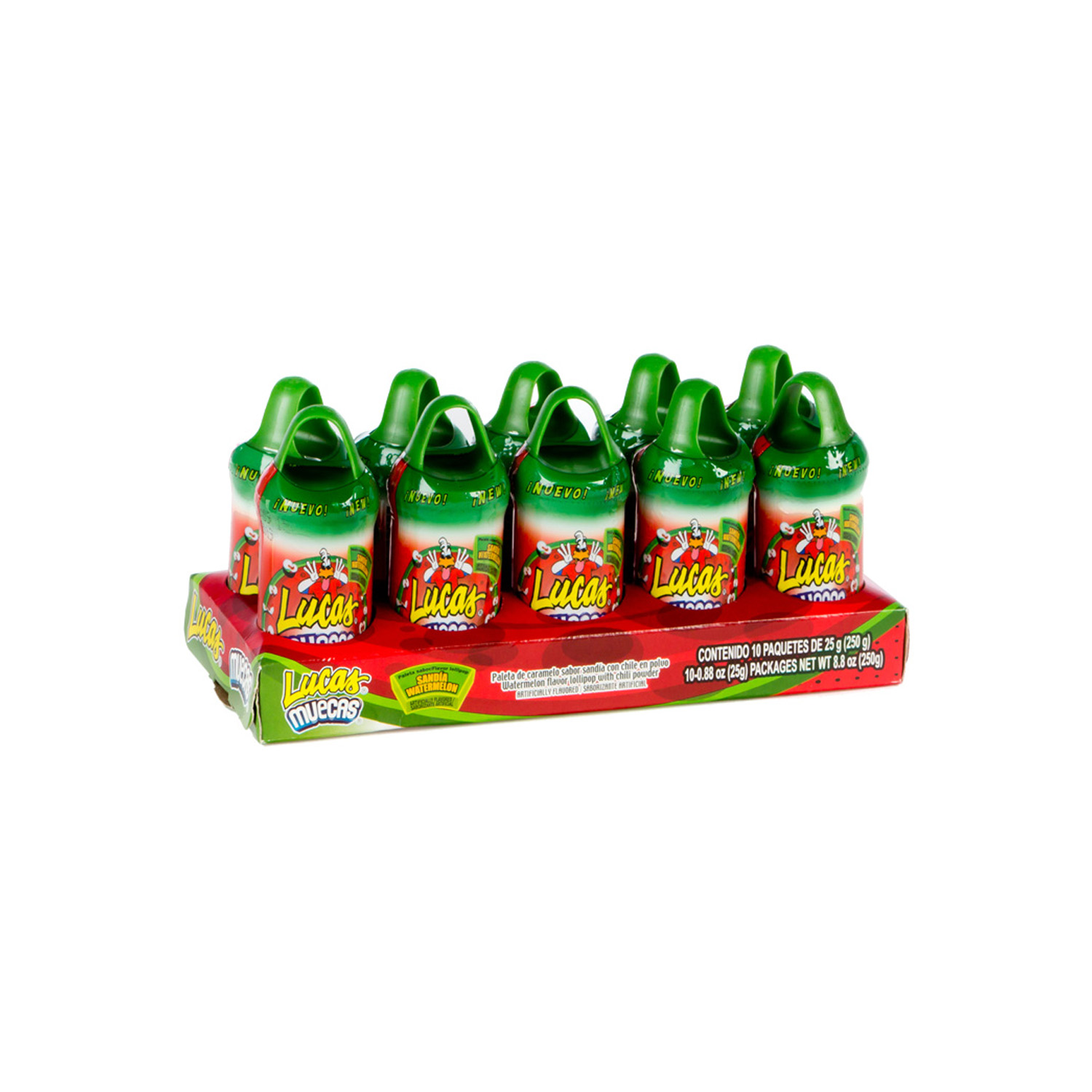 Lucas Muecas Watermelon Sandia Flavour Candy Powder 25Gm